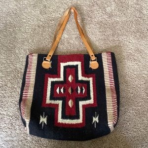 Southwest woven tote